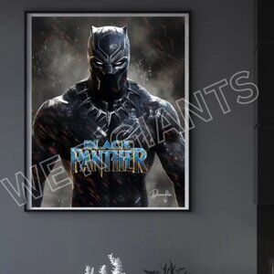 Black Panther Art Print Great Gift for Black Panther Fans 11x17
